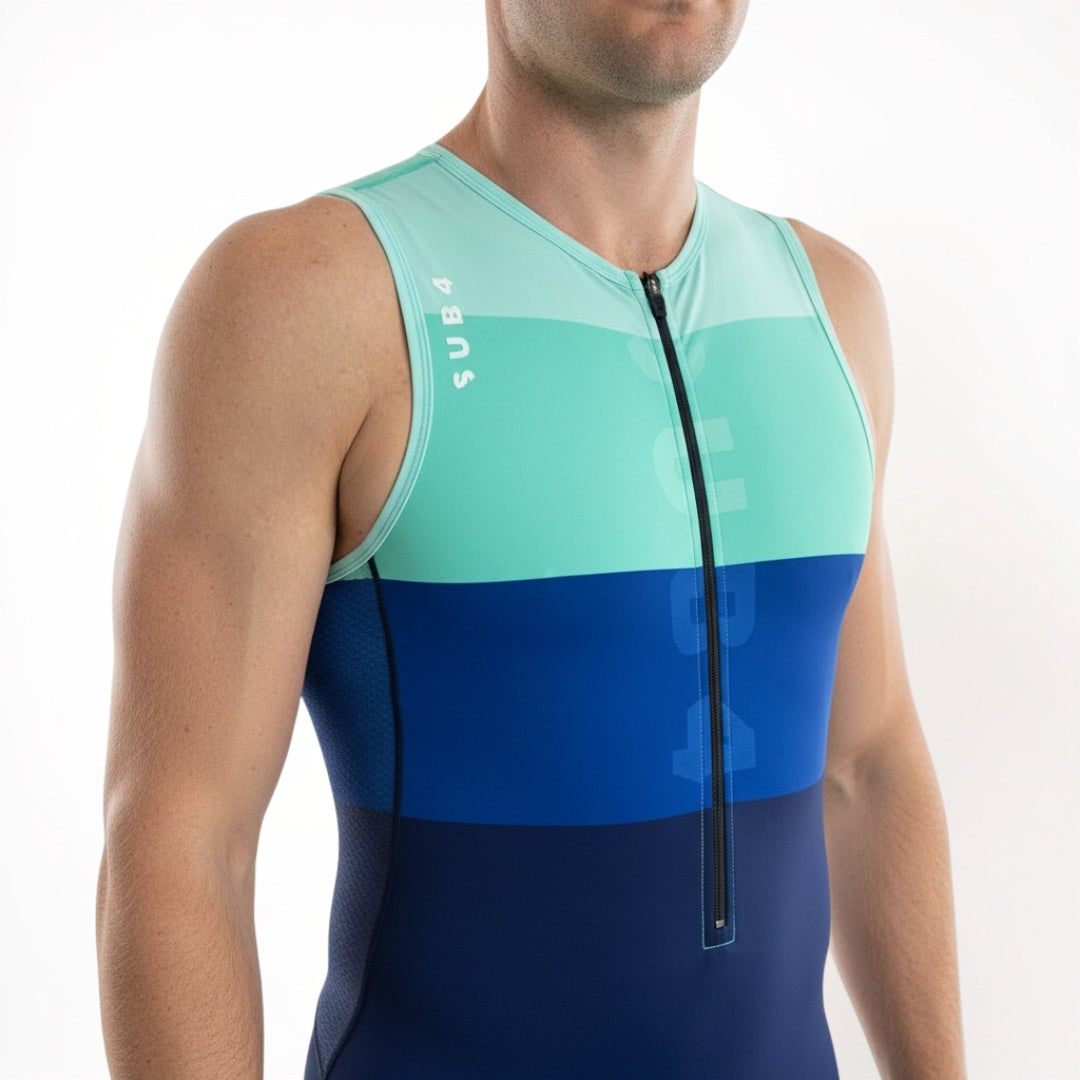Triathlon Endurance Suit Teal Split