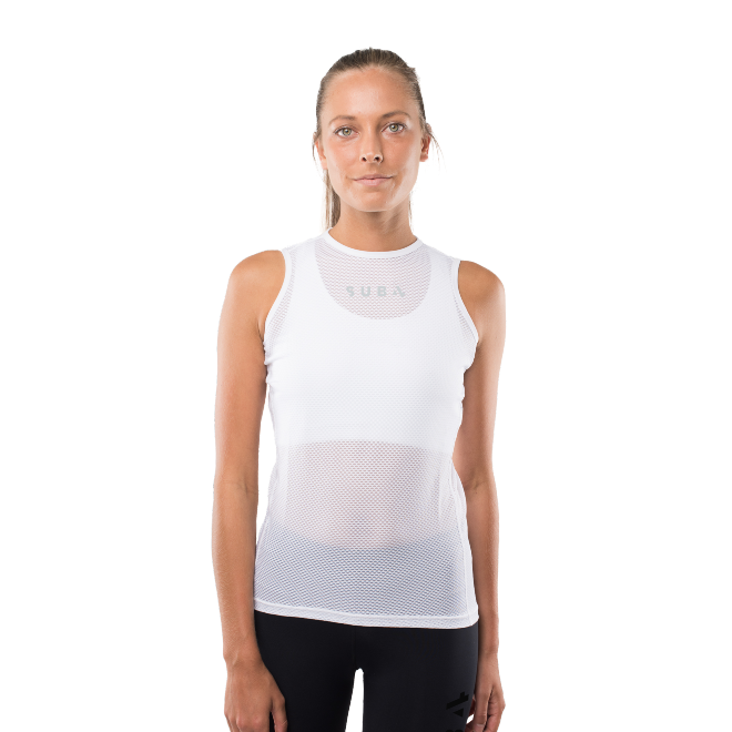 Cycling Baselayer Undershirt White