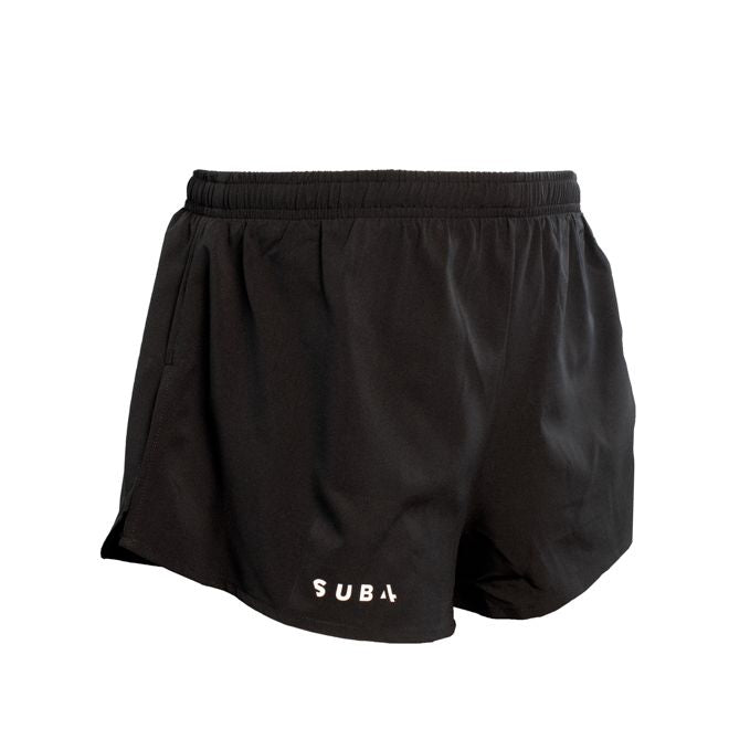Running Shorts 2" Inch Pro Split Black