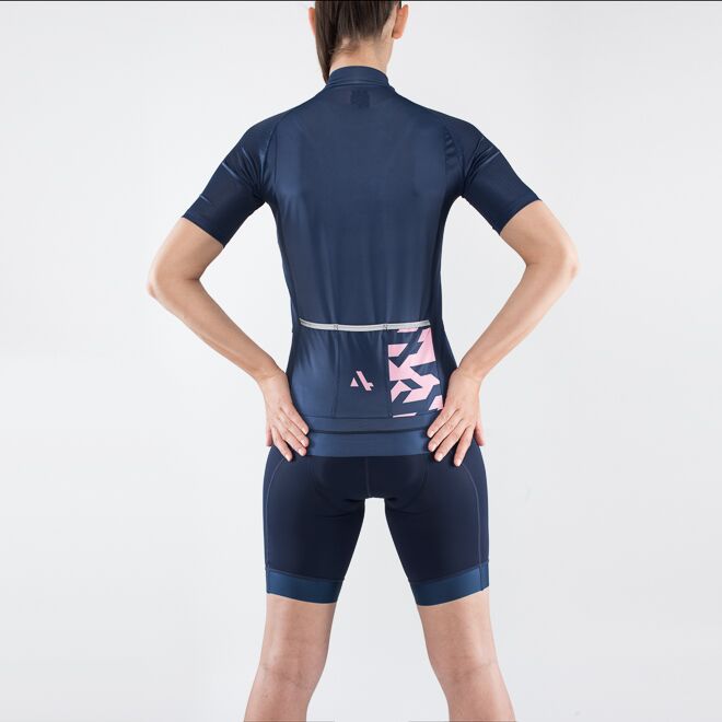 Cycling Euro Pro Jersey Women's Brevett Navy