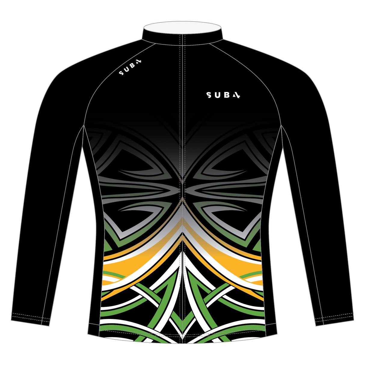 Custom Euro Pro Fit Long Sleeve Cycle Jersey