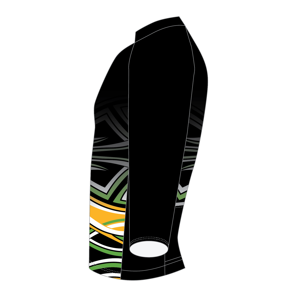 Custom Euro Pro Fit Long Sleeve Cycle Jersey