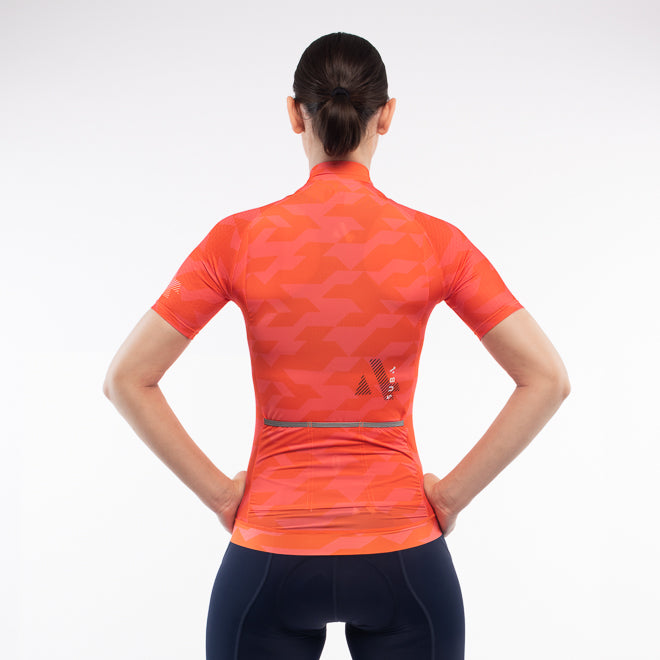 Cycling Jersey Euro Pro Flame-Camo Women's