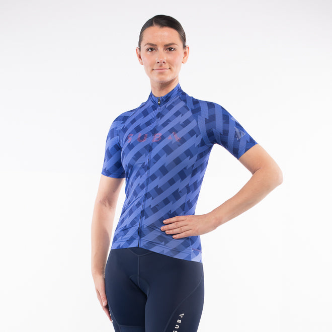 Cycling Jersey Euro Pro Blue-ZZ Women's