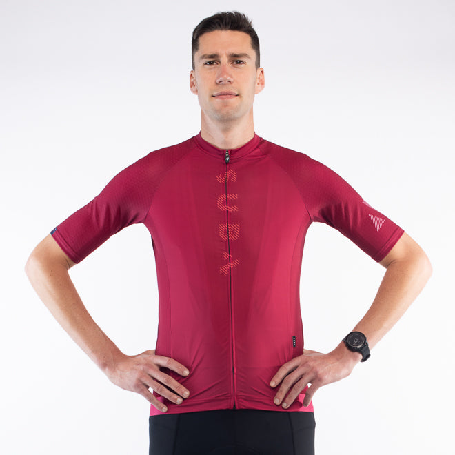 Cycling Jersey Euro Pro Grape