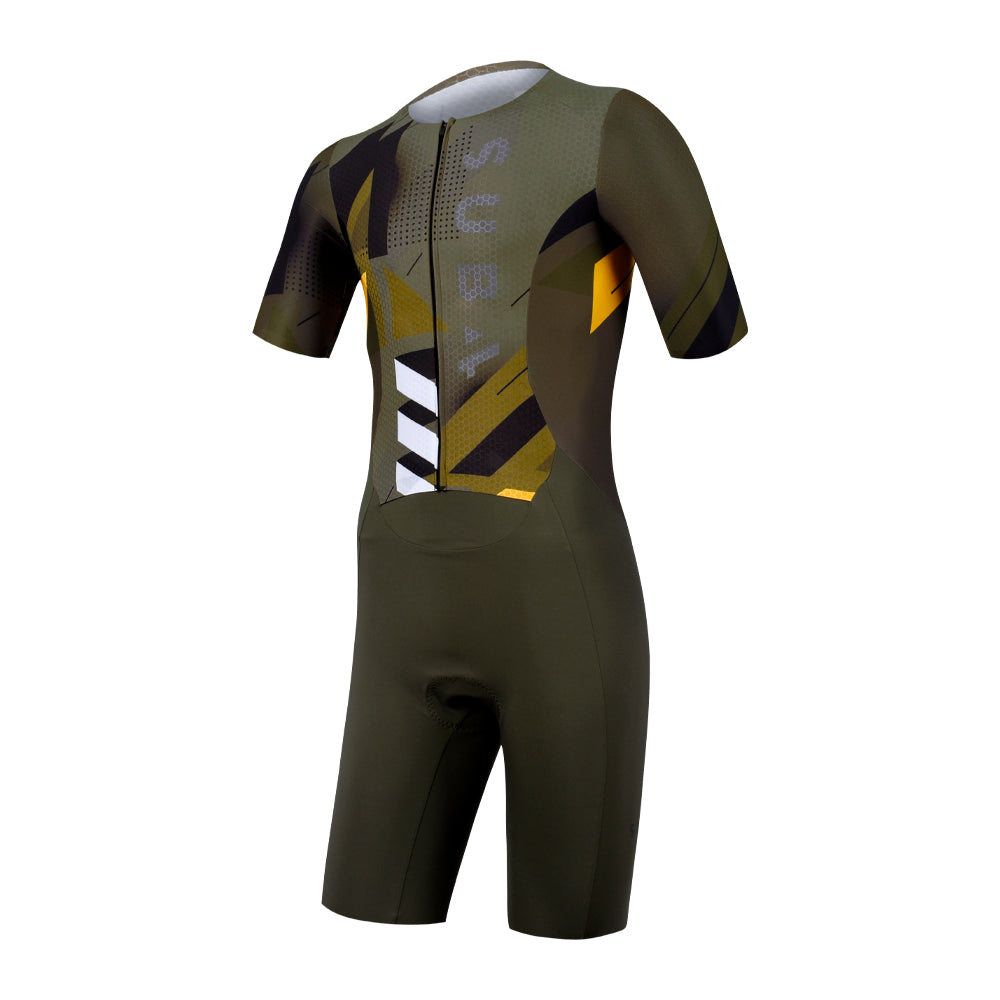 Triathlon Speedsuit Seamless Hyper Geo