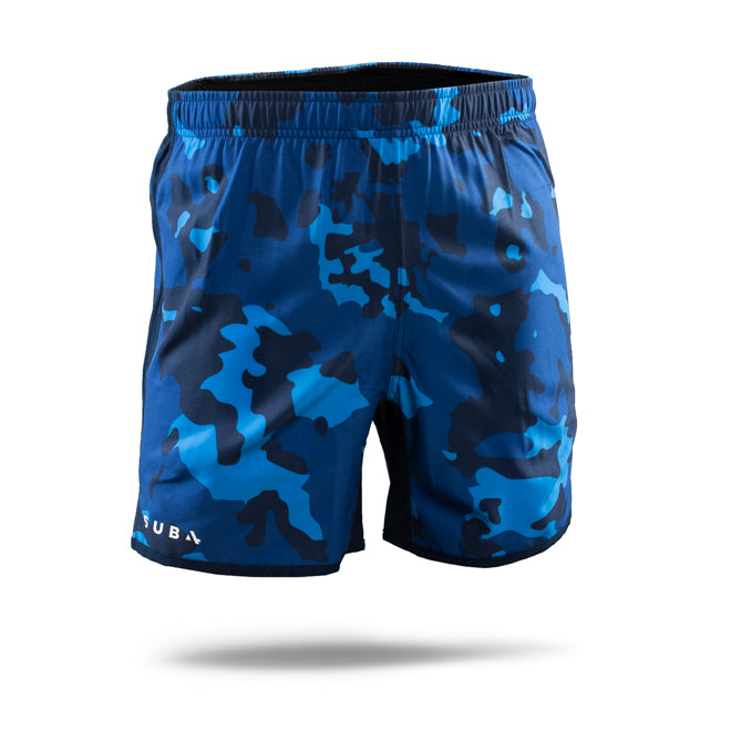 Running Trail Shorts 5" Inch Camo Navy