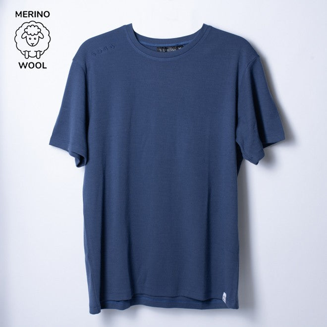Running T-Shirt Merino Steel