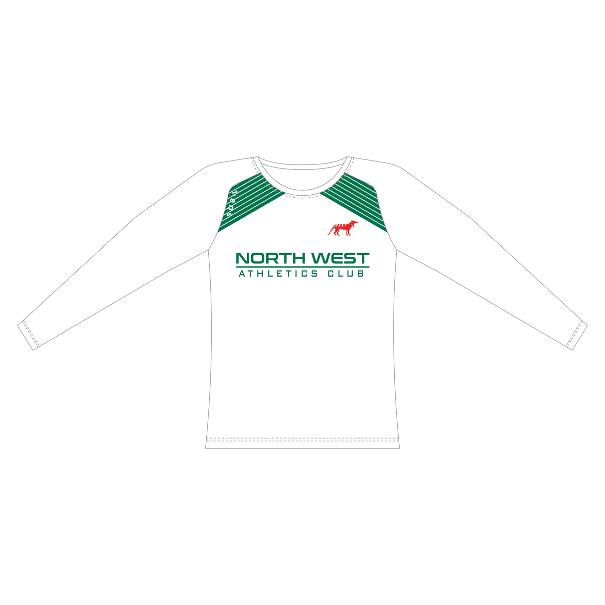 Custom T-Shirt - Long Sleeve Running Women's