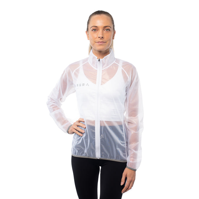 Cycling/Running Rain Jacket Action Clear Women's