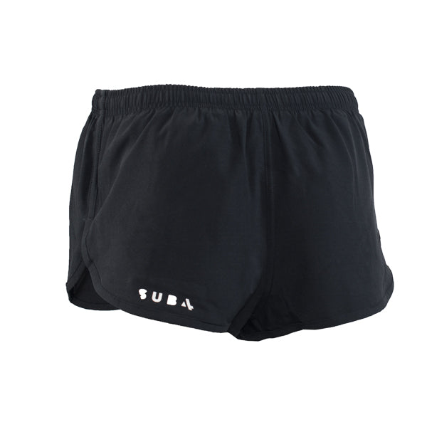 Running Shorts Classic Side Split Black