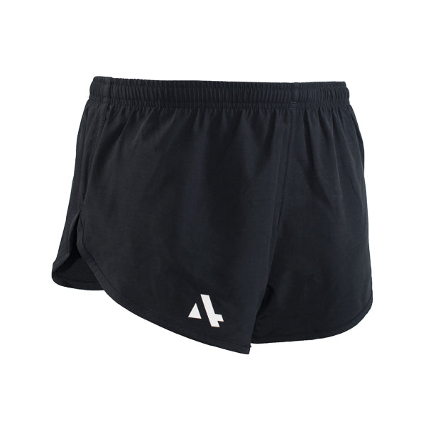 Running Shorts Classic Side Split Black