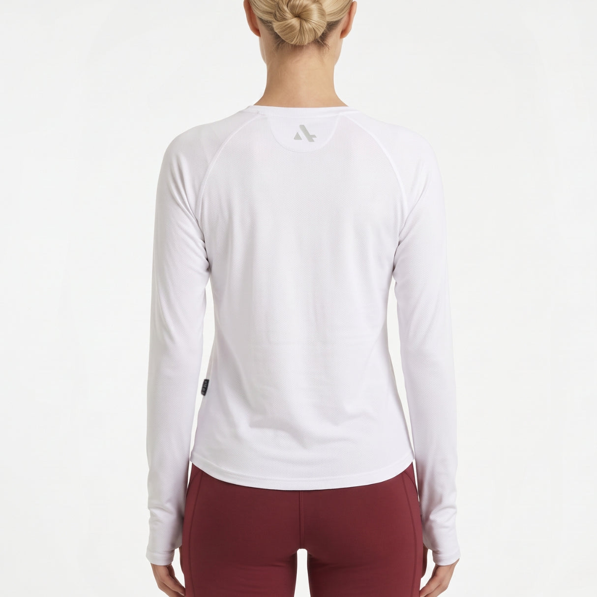 Running/Fitness Long Sleeve T-Shirt Women's White