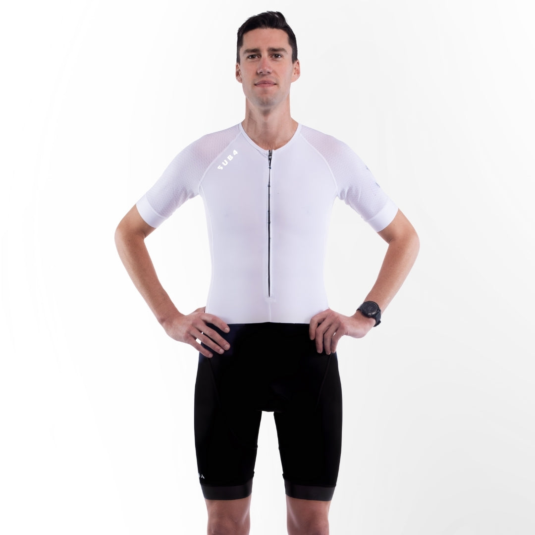 Triathlon Speedsuit Action White - Black