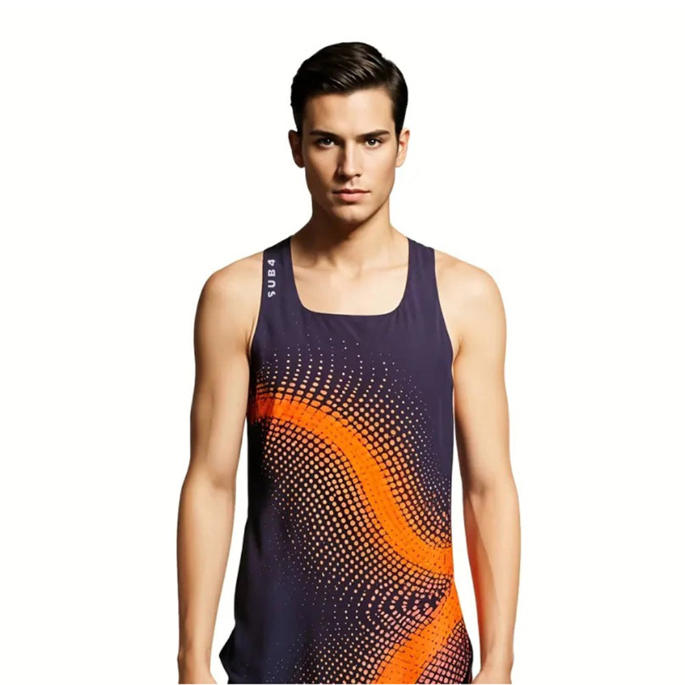 Running Singlet & Shorts Set Elite Fireline Indigo