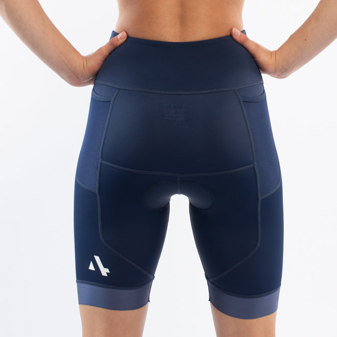 Triathlon Shorts Women's Action Navy