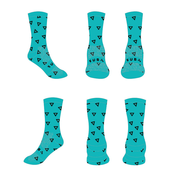 Socks - Cycling 3/4 Crew Socks Custom