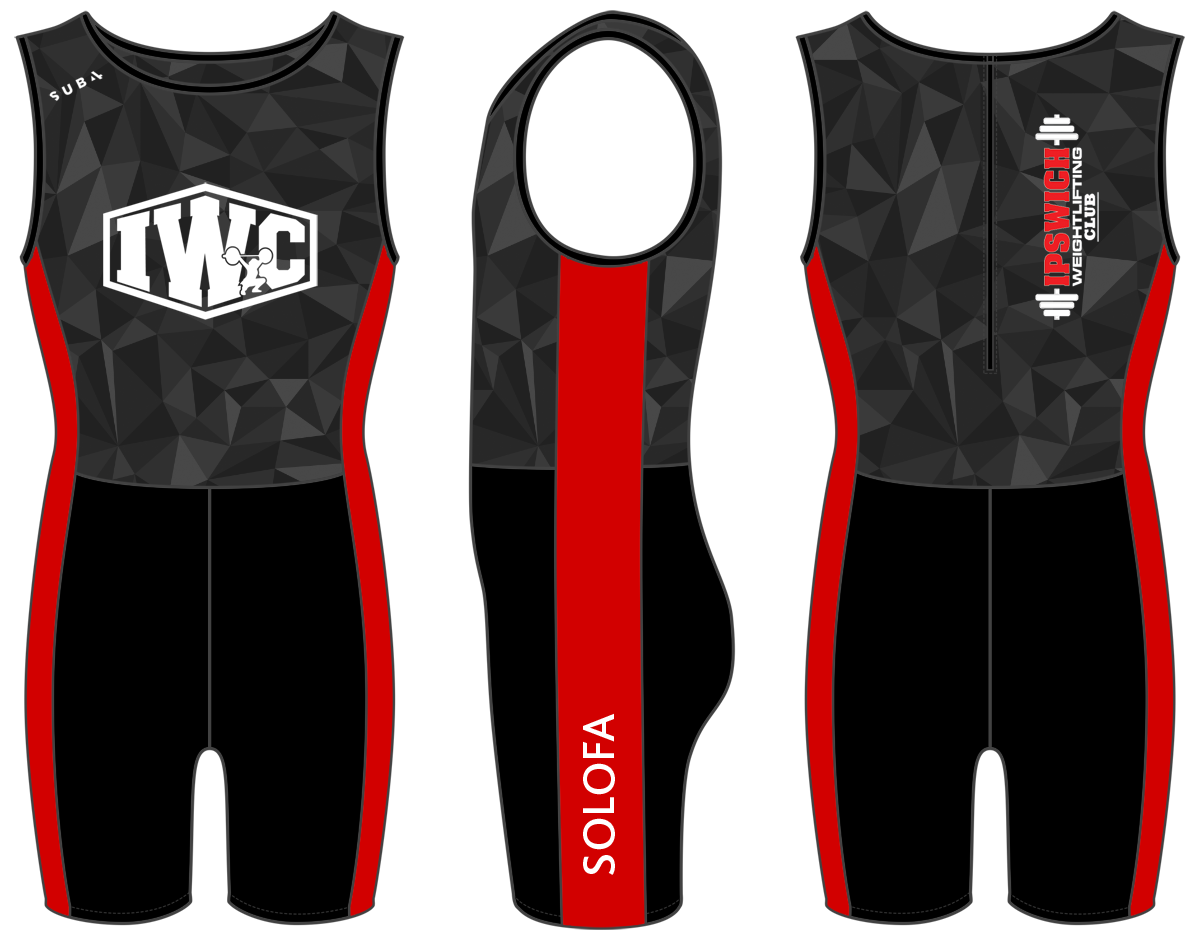 Custom Weight Lifting Suit - Women's