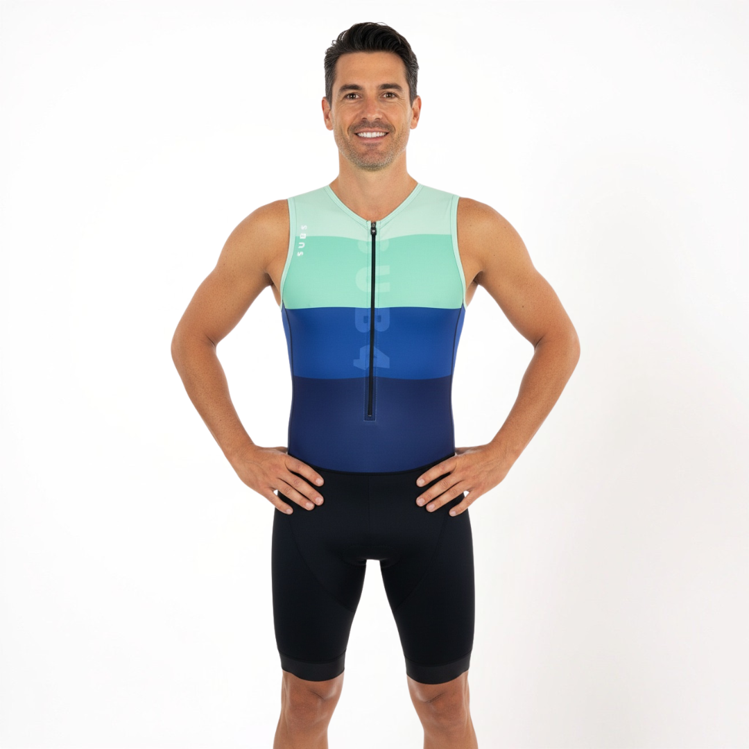 Triathlon Endurance Suit Teal Split