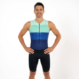 Triathlon Endurance Suit Teal Split