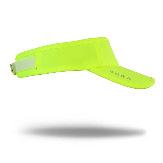 Running Visor Fully Adjustable Fluoro Yellow Neon