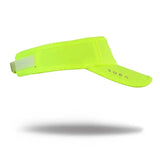 Running Visor Fully Adjustable Fluoro Yellow Neon