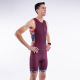 Triathlon Endurance Suit Crimson Camo