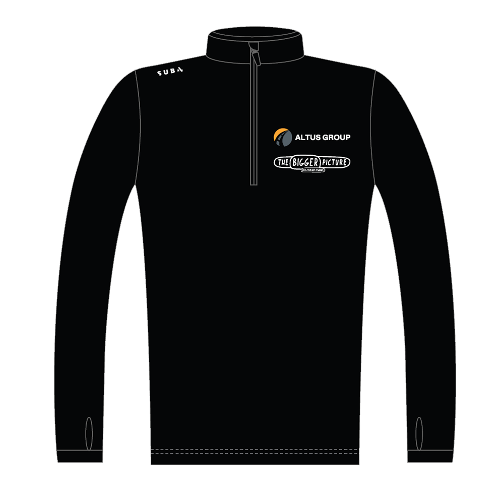 Custom ¼ Zip Pullover With Thumbholes