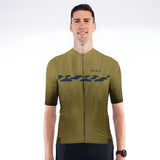 Cycling Euro Pro Jersey Brevett-Olive