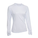 Running/Fitness Long Sleeve T-Shirt Women's White
