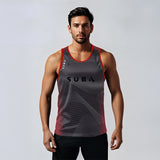 Running Singlet DryLyte Red Trim