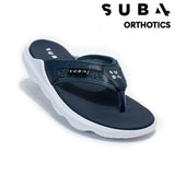 Footwear - Evo Recovery Thongs NAVY/WHITE