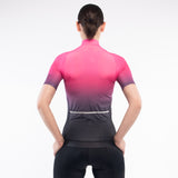 Cycling Jersey Euro Pro Pink-Fade Women's