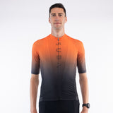Cycling Jersey Euro Pro Orange Fade