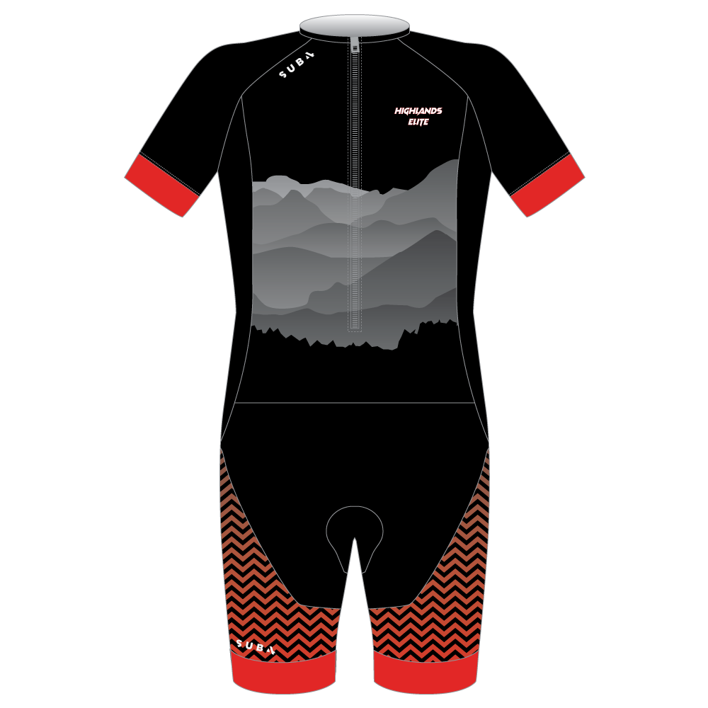 Custom Triathlon Sleeved Speedsuit