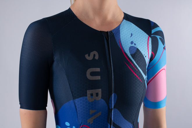 Triathlon Speedsuit Seamless Women's Hyper Swirl