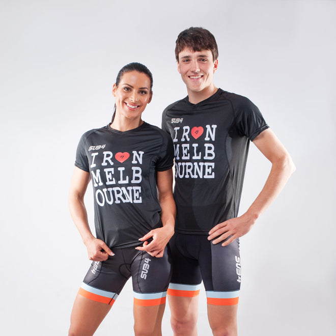 Running T-Shirt "I RUN Melbourne" Unisex