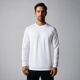 Running/Fitness Long Sleeve T-Shirt White