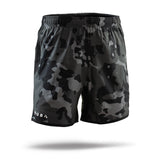 Running Trail Shorts 5" Inch Camo Black