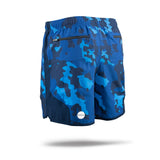 Running Trail Shorts 5" Inch Camo Navy