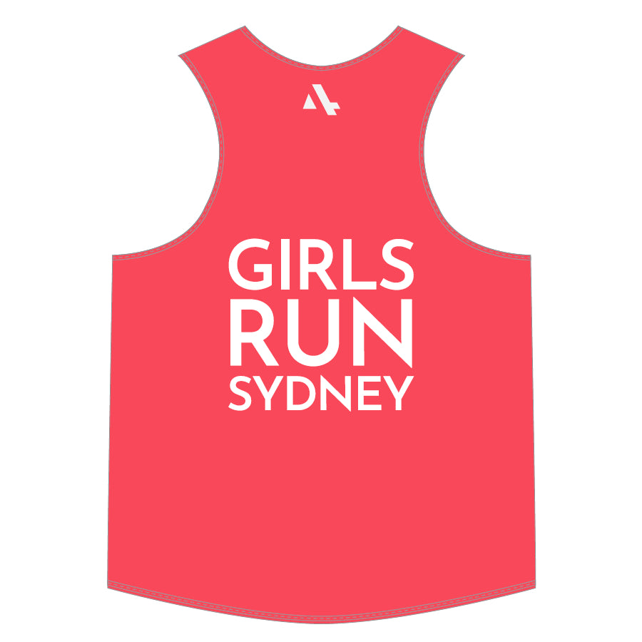 Custom Running Racerback Singlet Vest - Women's