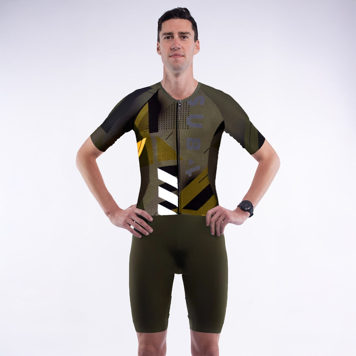 Triathlon Speedsuit Seamless Hyper Geo