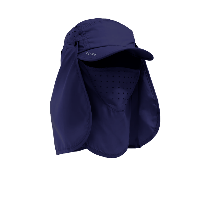 Running Cap Ultra Long Distance Legionnaires Navy