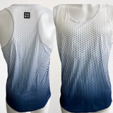 Running Singlet DryLyte Dot Navy