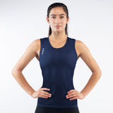 Running Singlet Action Women's Navy