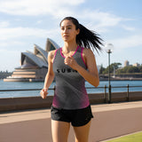 Running Singlet DryLyte Women's Pink Trim