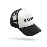 Running Cap SUB4 Trucker White-Black