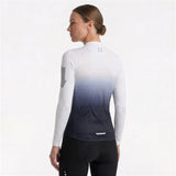Cycling Jersey Long Sleeve Navy Fade
