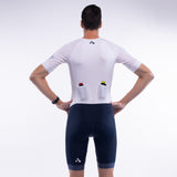 Triathlon Speedsuit White/Navy