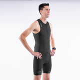 Triathlon 2 Piece Set Men's Action Black